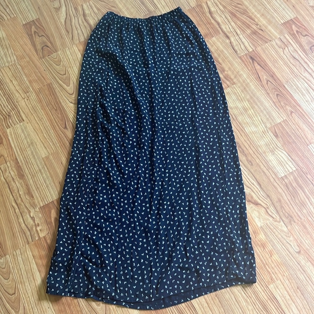 Brandy Melville long, floral skirt